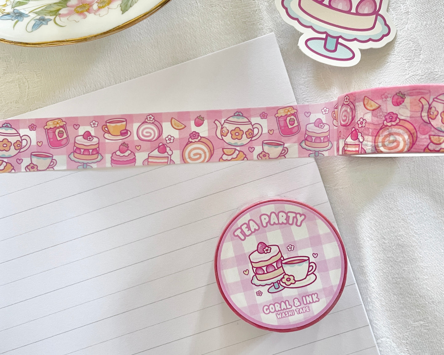 Tea Party Washi Tape