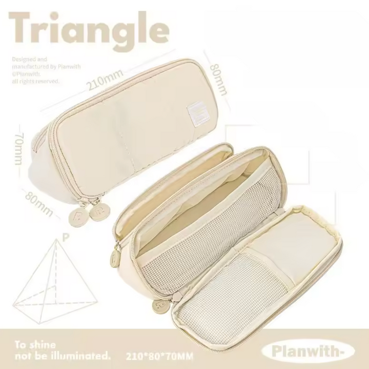 Triangle Pencil Case