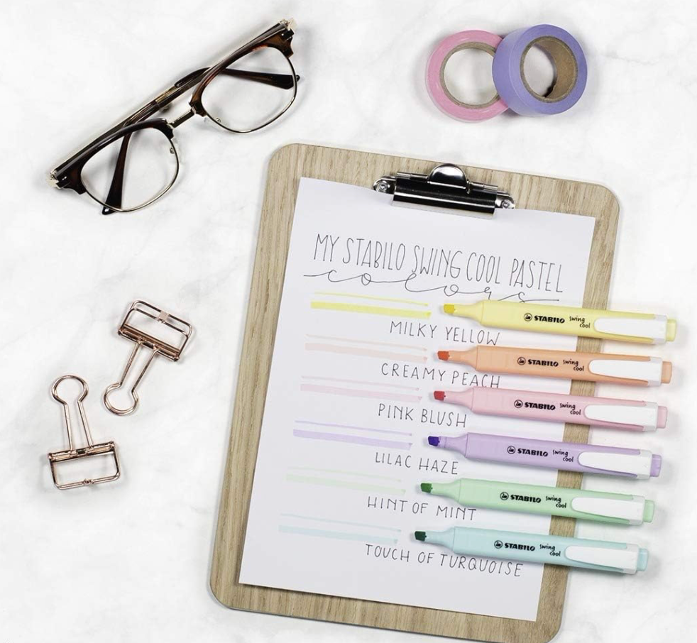 Swing Cool Pastel Highlighters