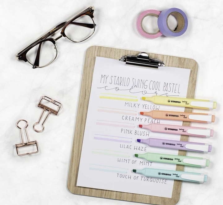 Swing Cool Pastel Highlighters