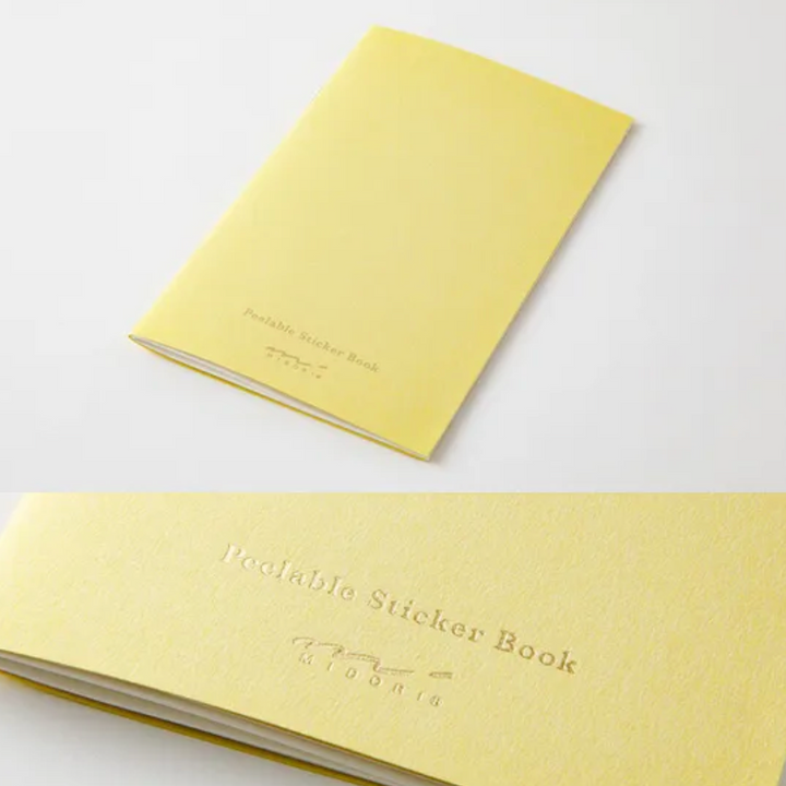 Peelable Sticker Book With Pocket