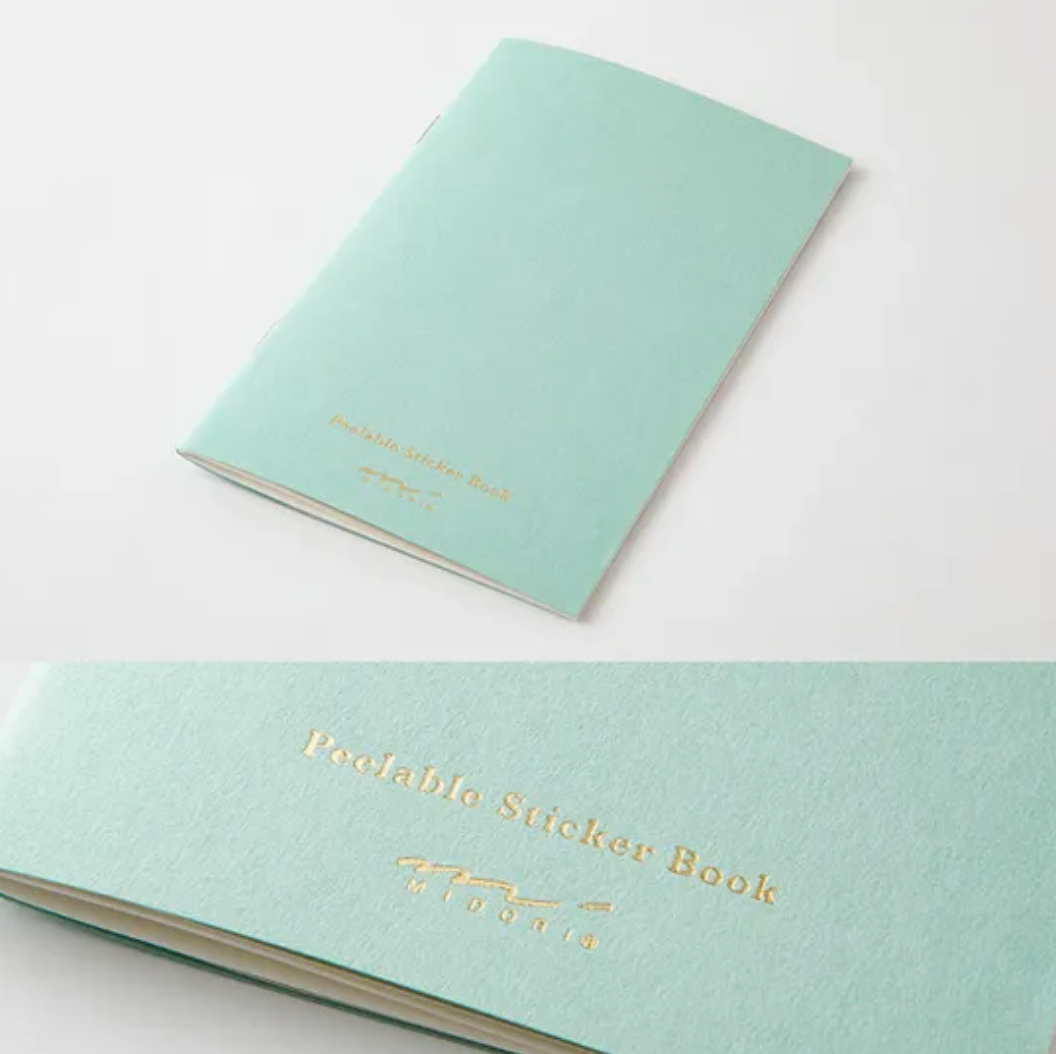 Peelable Sticker Book With Pocket