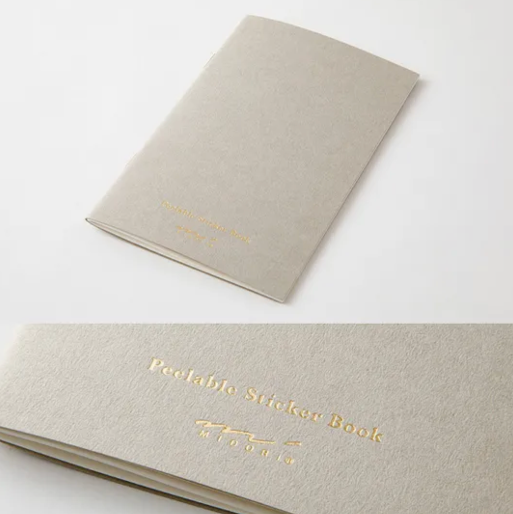 Peelable Sticker Book With Pocket