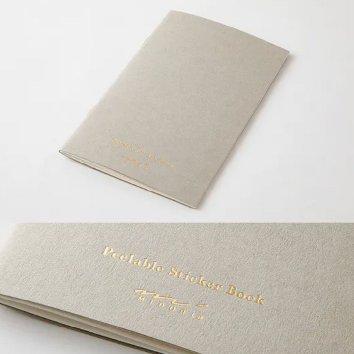 Peelable Sticker Book With Pocket