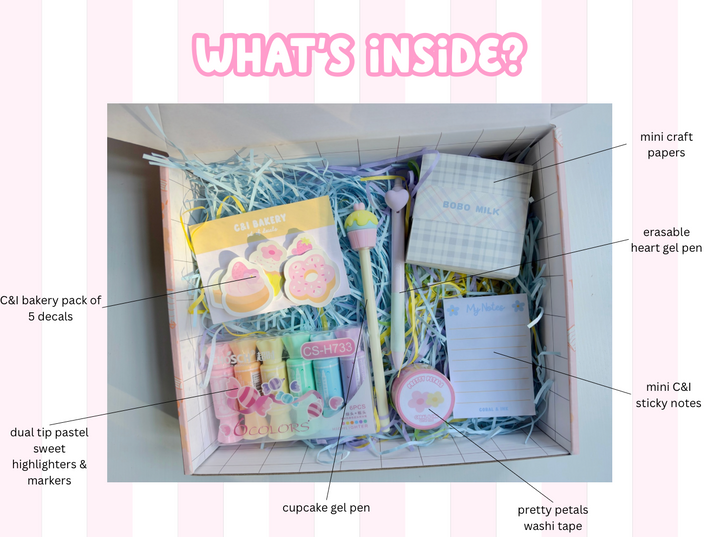 Pastel Stationery Box
