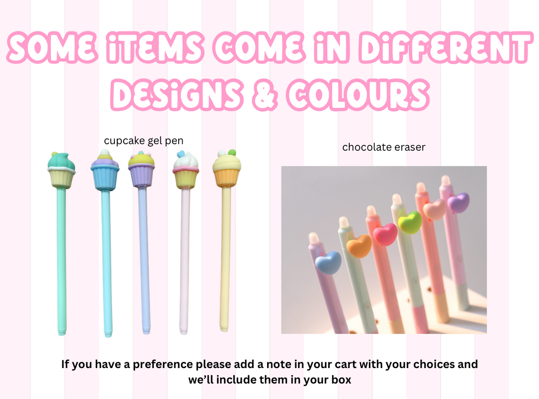 Pastel Stationery Box