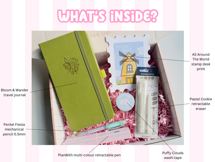 Jet Setter Stationery Box