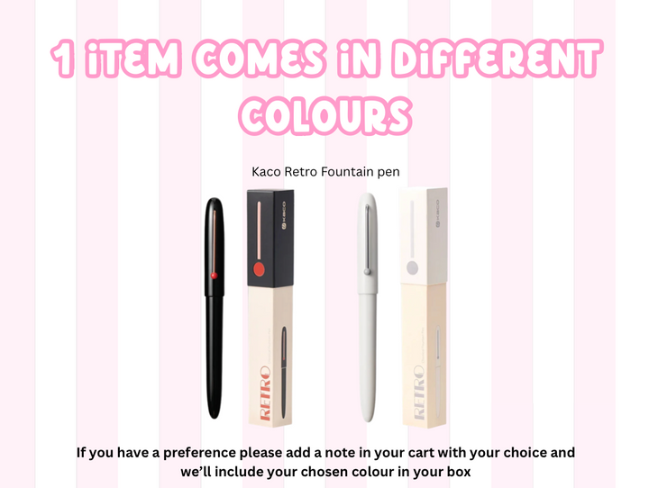 Monochrome Stationery Box