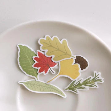 303 Leaves Cereal Stickers