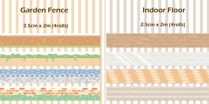 Backdrop Washi Tapes