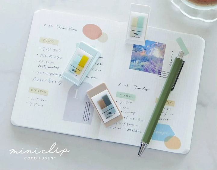 Coco Fusen Mini Clip Sticky Notes