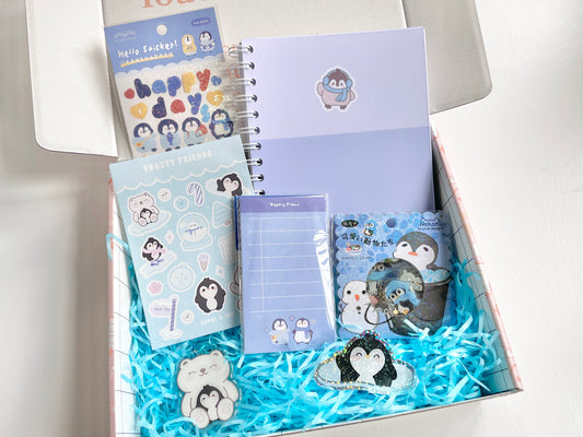 Kawaii Penguin Stationery Box
