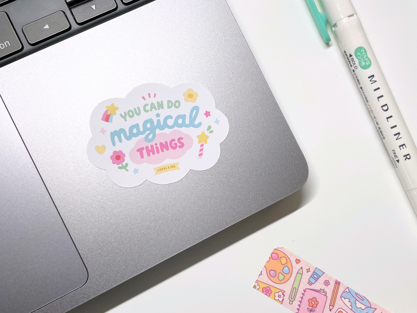 You Can Do Magical Things Sticker Decal