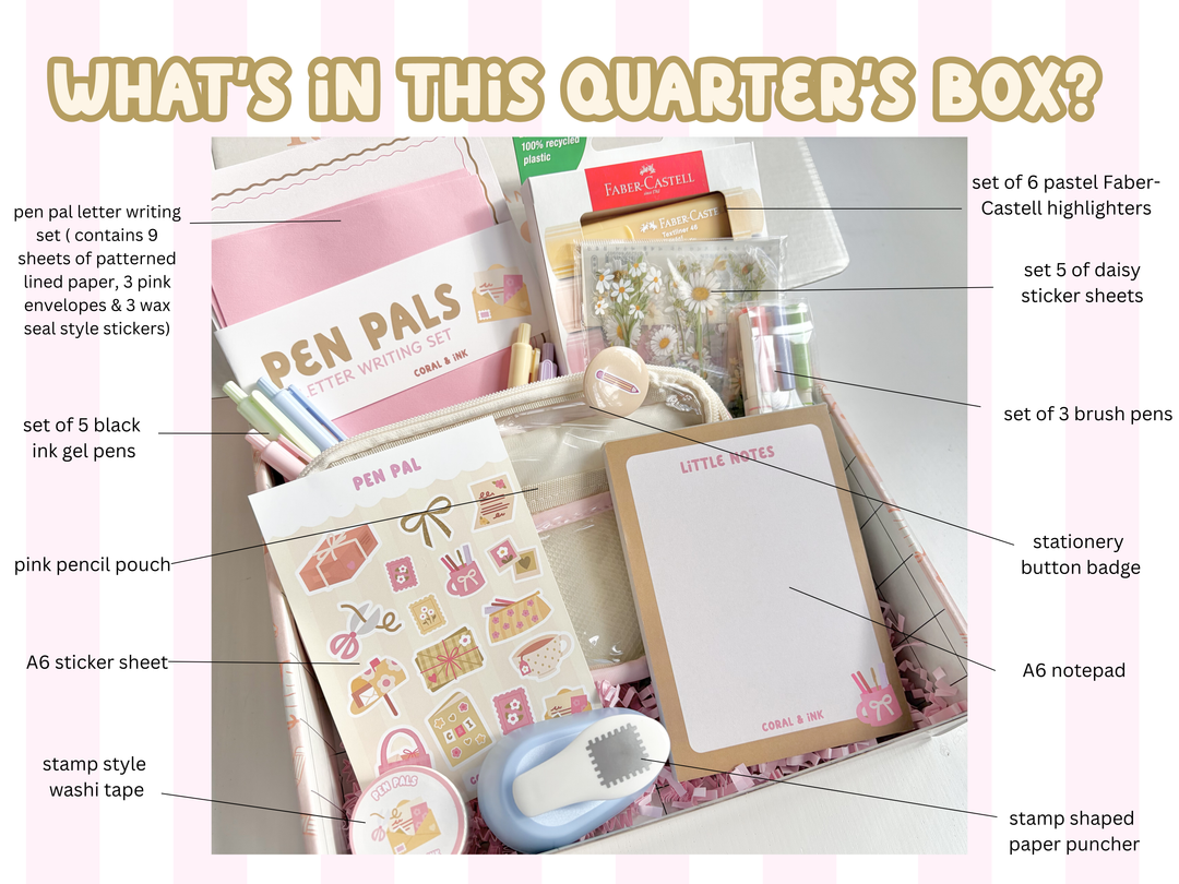 The Pencil Patch Stationery Subscription