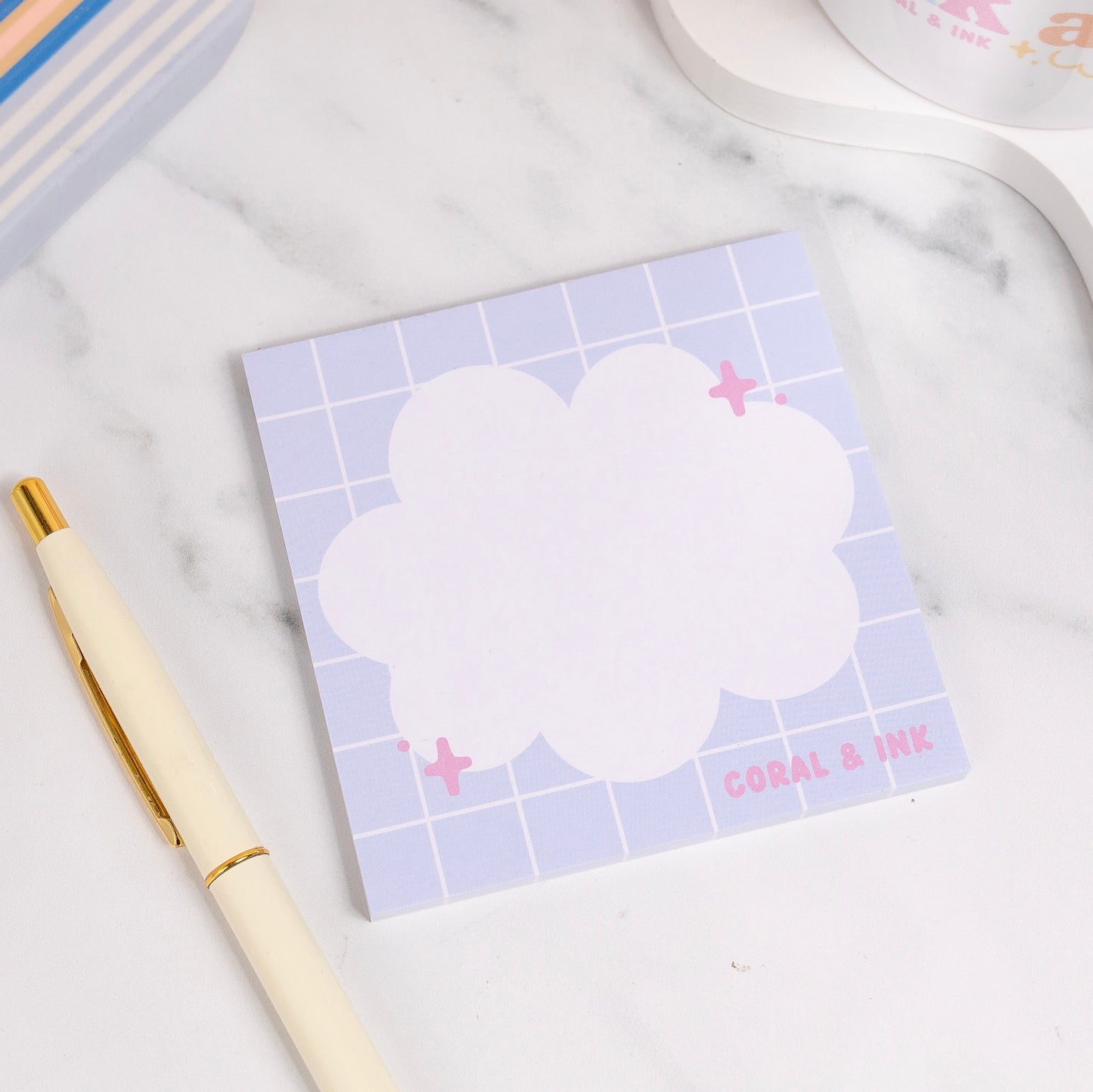 Puffy Cloud Memo Pads