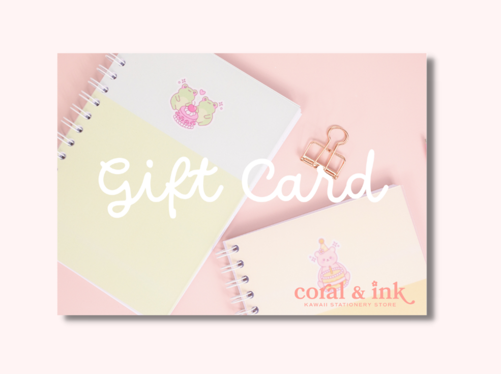 Coral & Ink Gift Card
