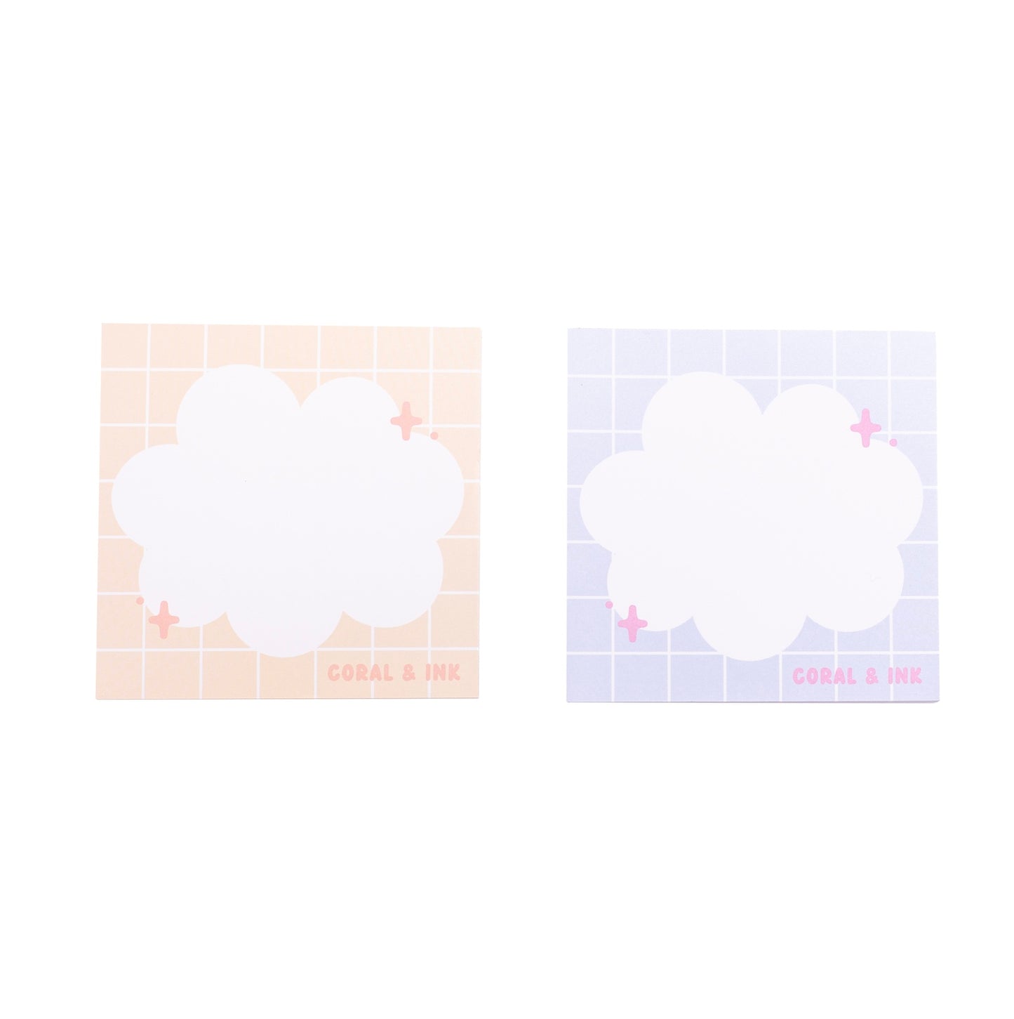 Puffy Cloud Memo Pads