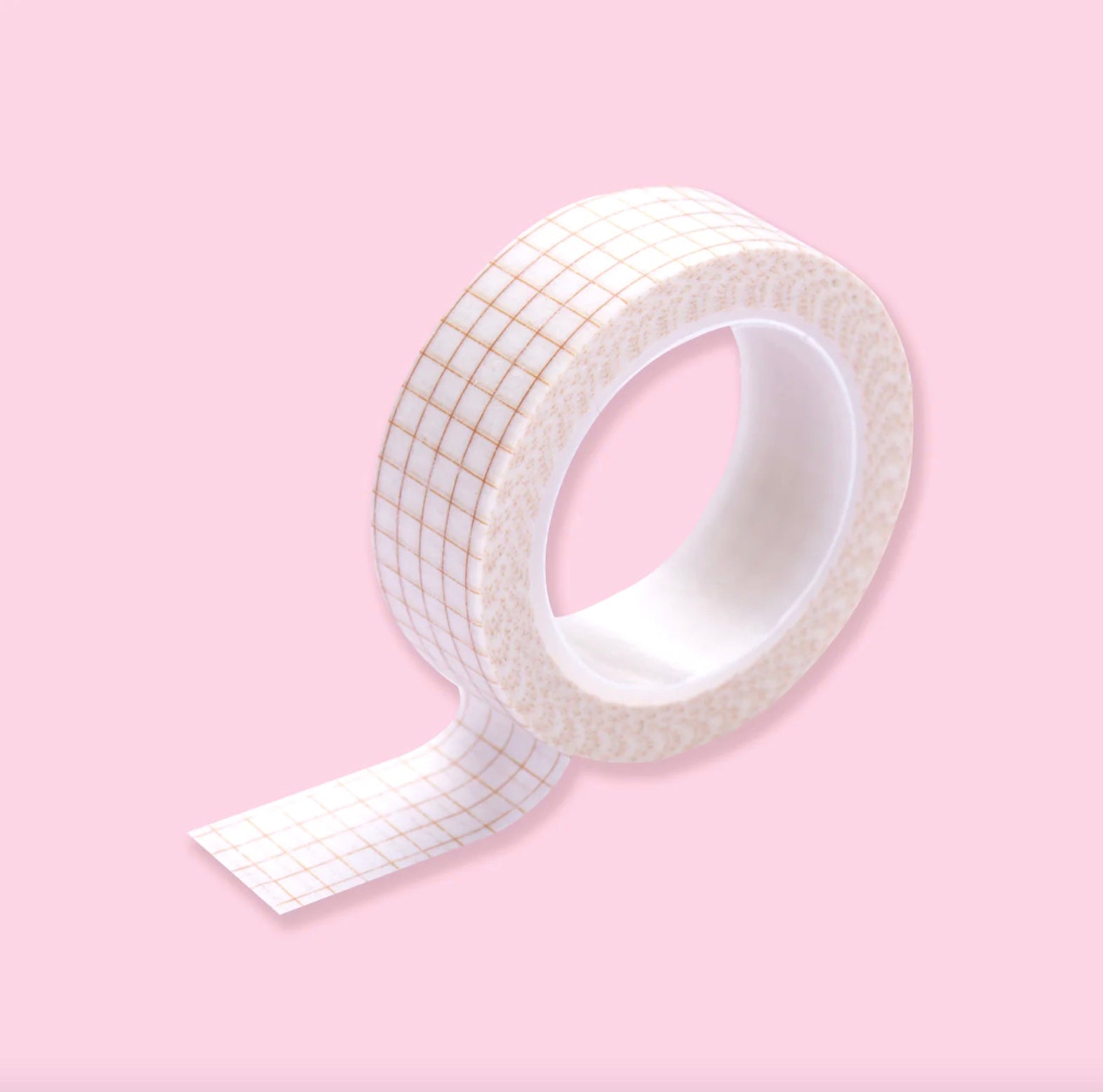white Grid Washi Tape