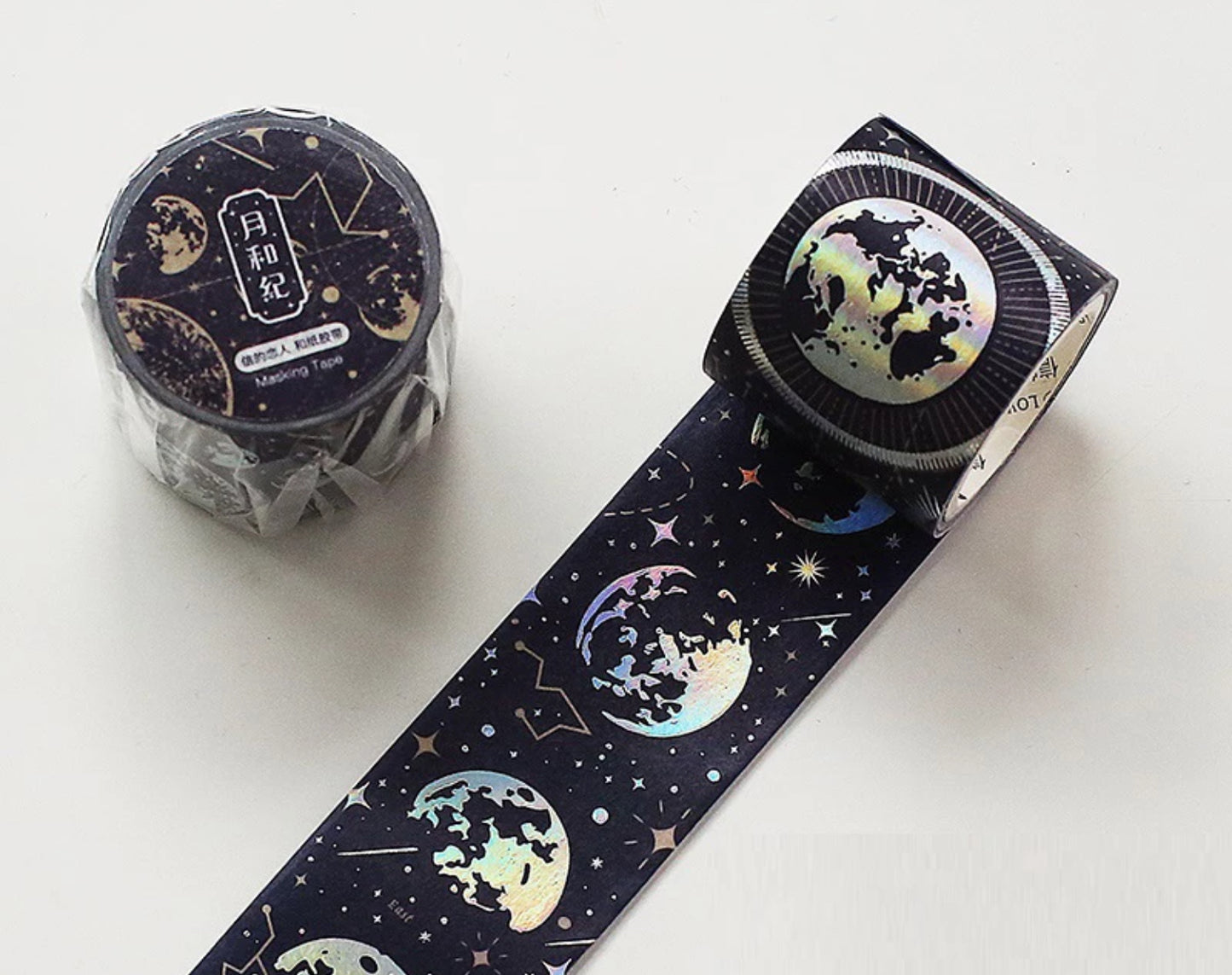 Aesthetic Holographic Washi Tapes