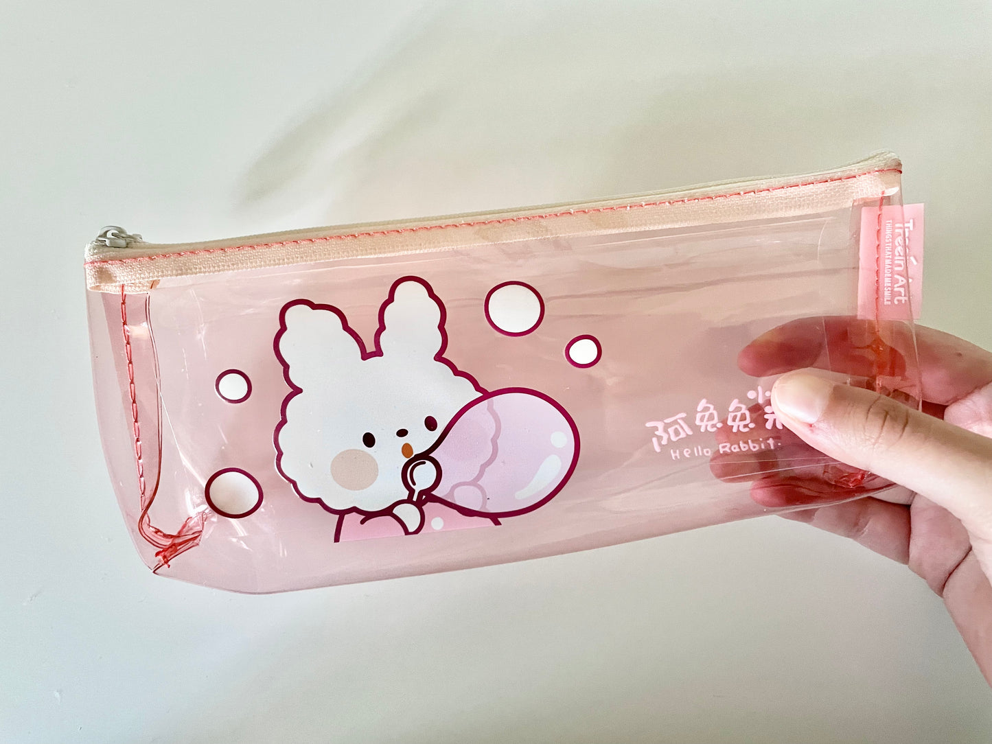 Kawaii Bubble Bunny Pencil Case