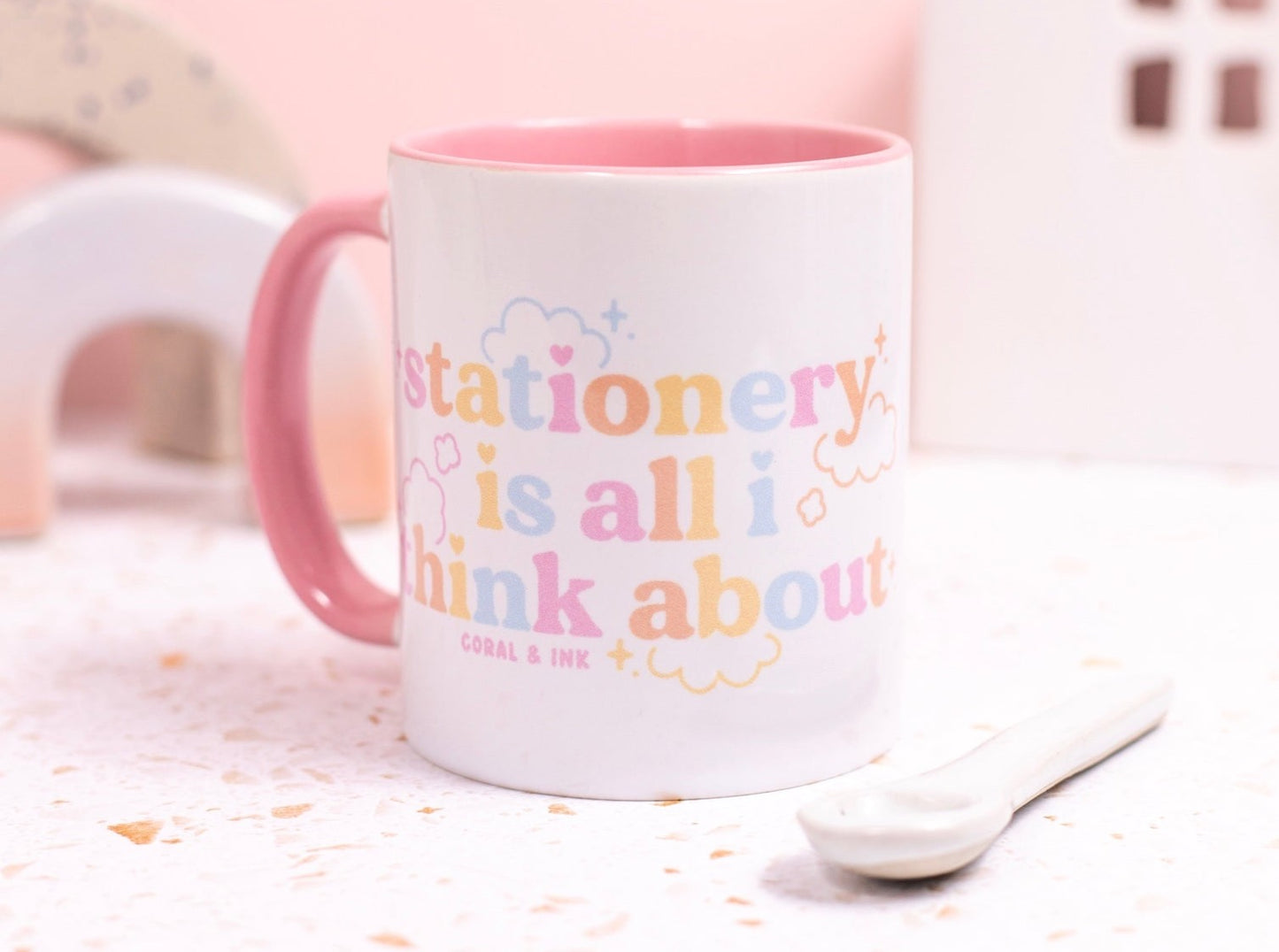 Stationery Is All I Think About Mug