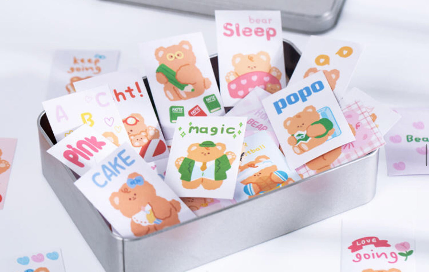 These super cute sticker books are perfect for journaling, planners, scrapbooking and more.
