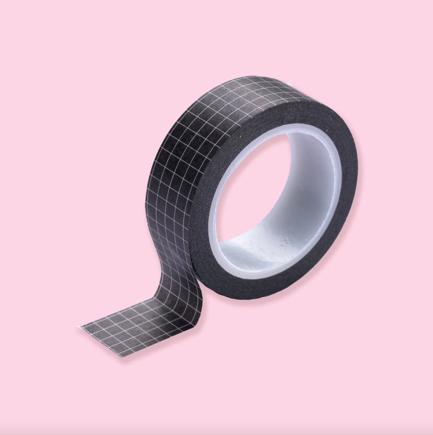 black Grid Washi Tape