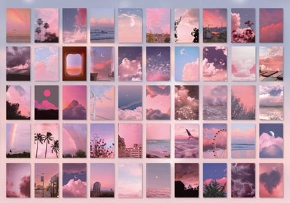 Aesthetic sky sticker book