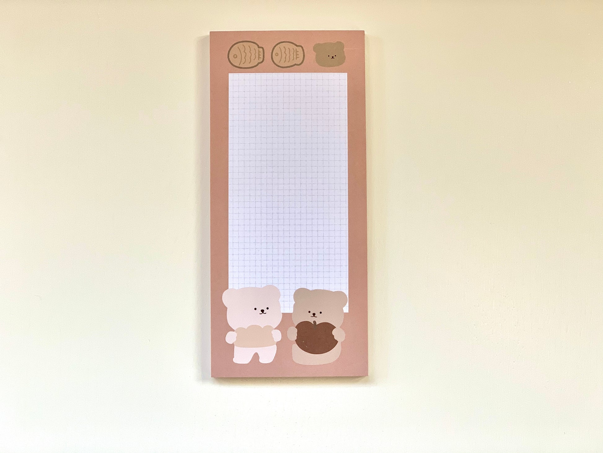 Kawaii Bear Memo Pads