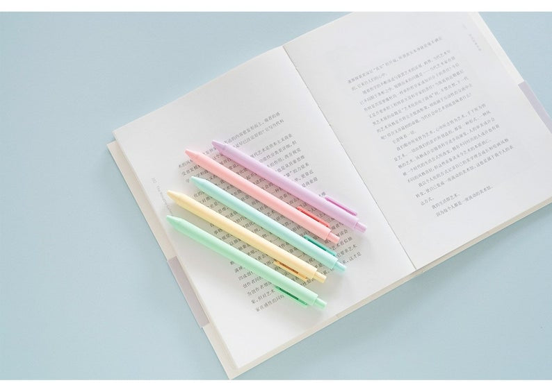 Kaco Coloured Gel Pens | Aesthetic Stationery – Coral & Ink