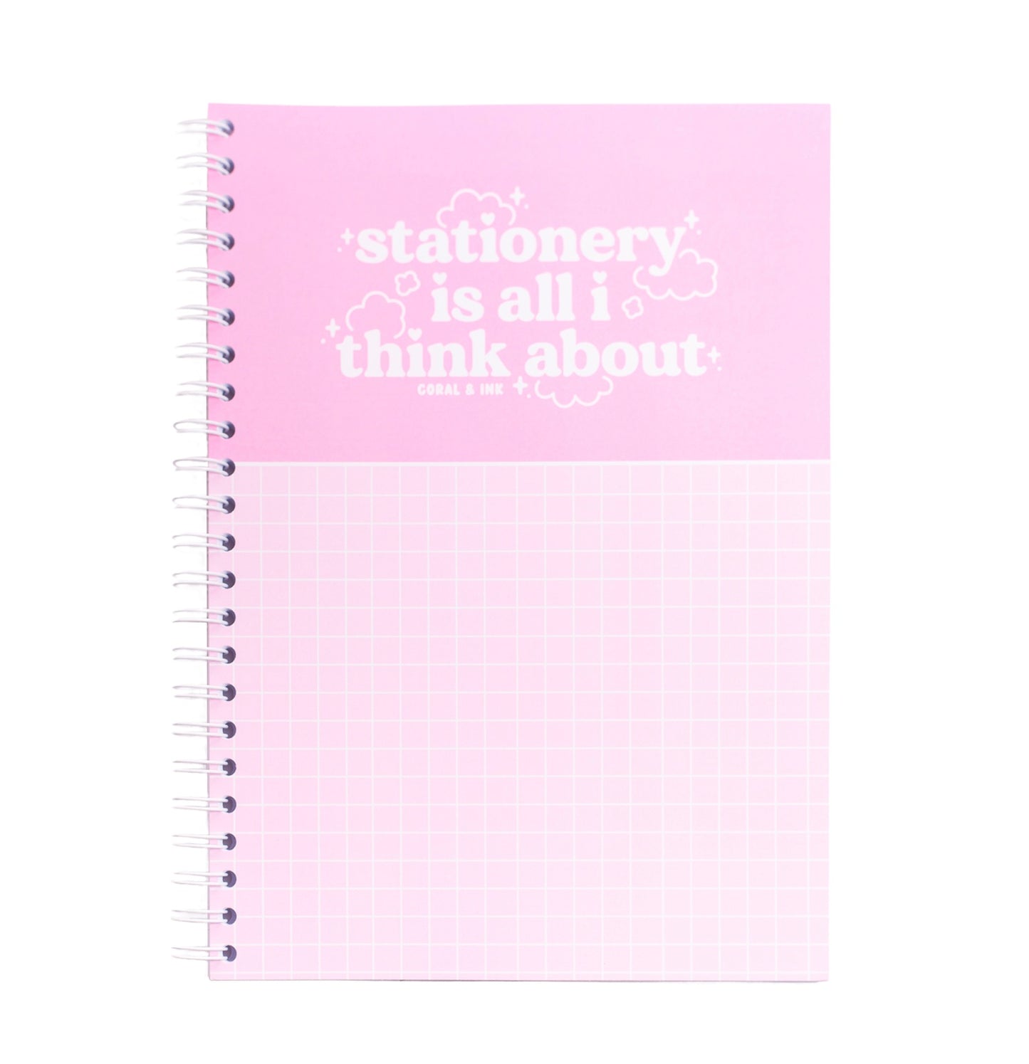 A4 Stationery Is All I Think About Lined Notebooks