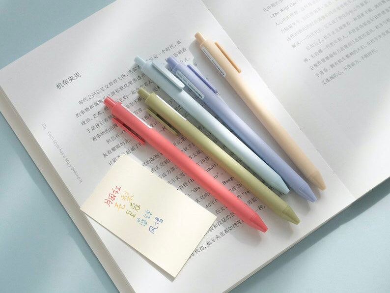 Kaco coloured retractable gel pens