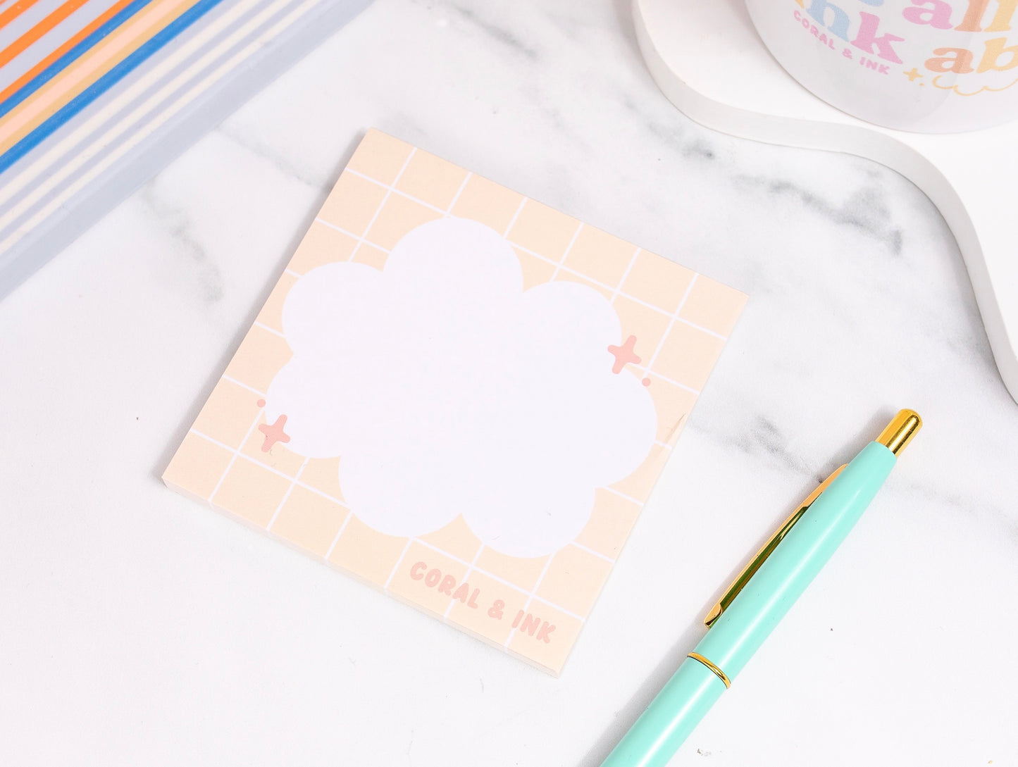 Puffy Cloud Memo Pads