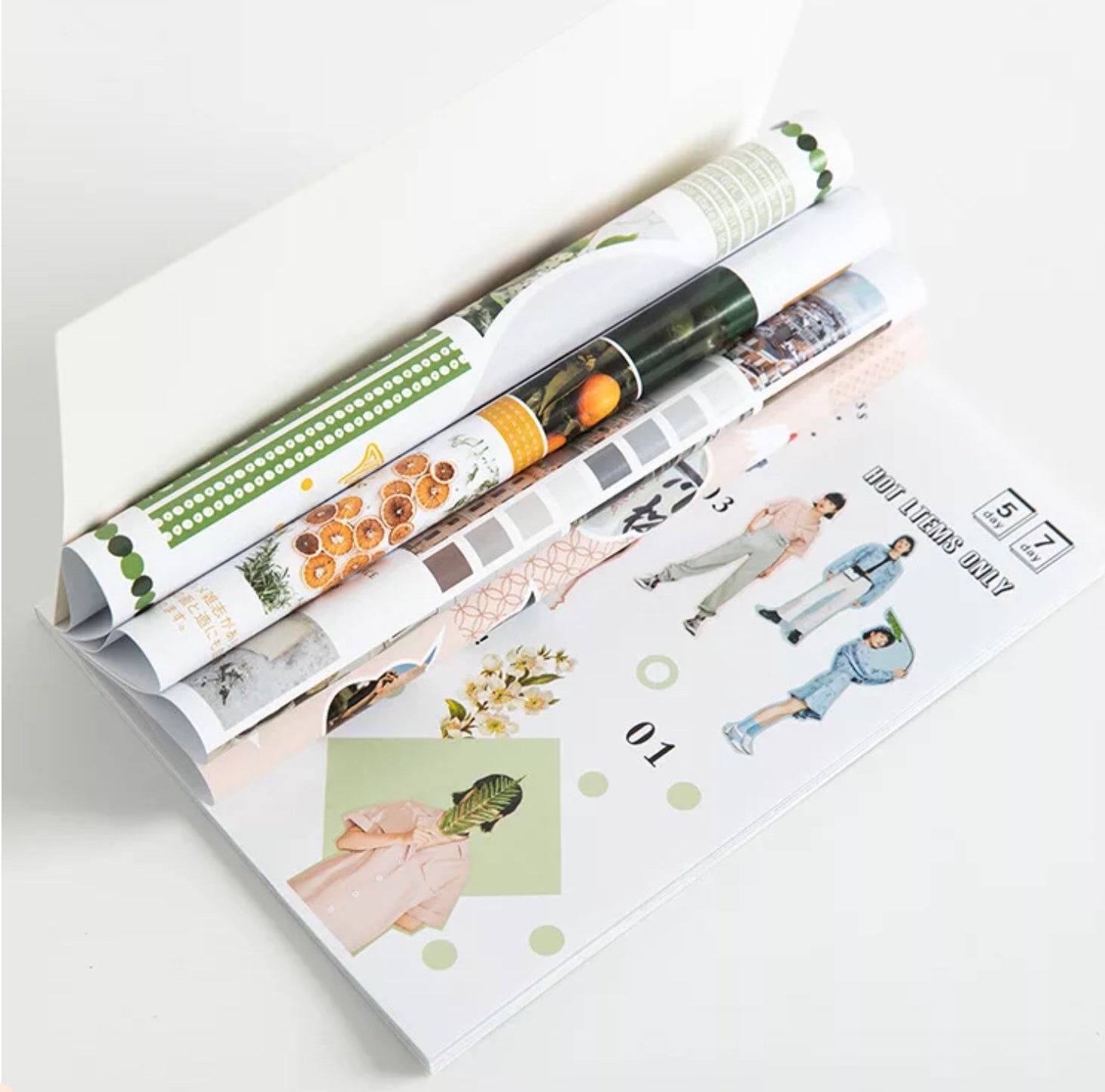 Aesthetic Journal Sticker Magazine | Journal Supplies – Coral & Ink