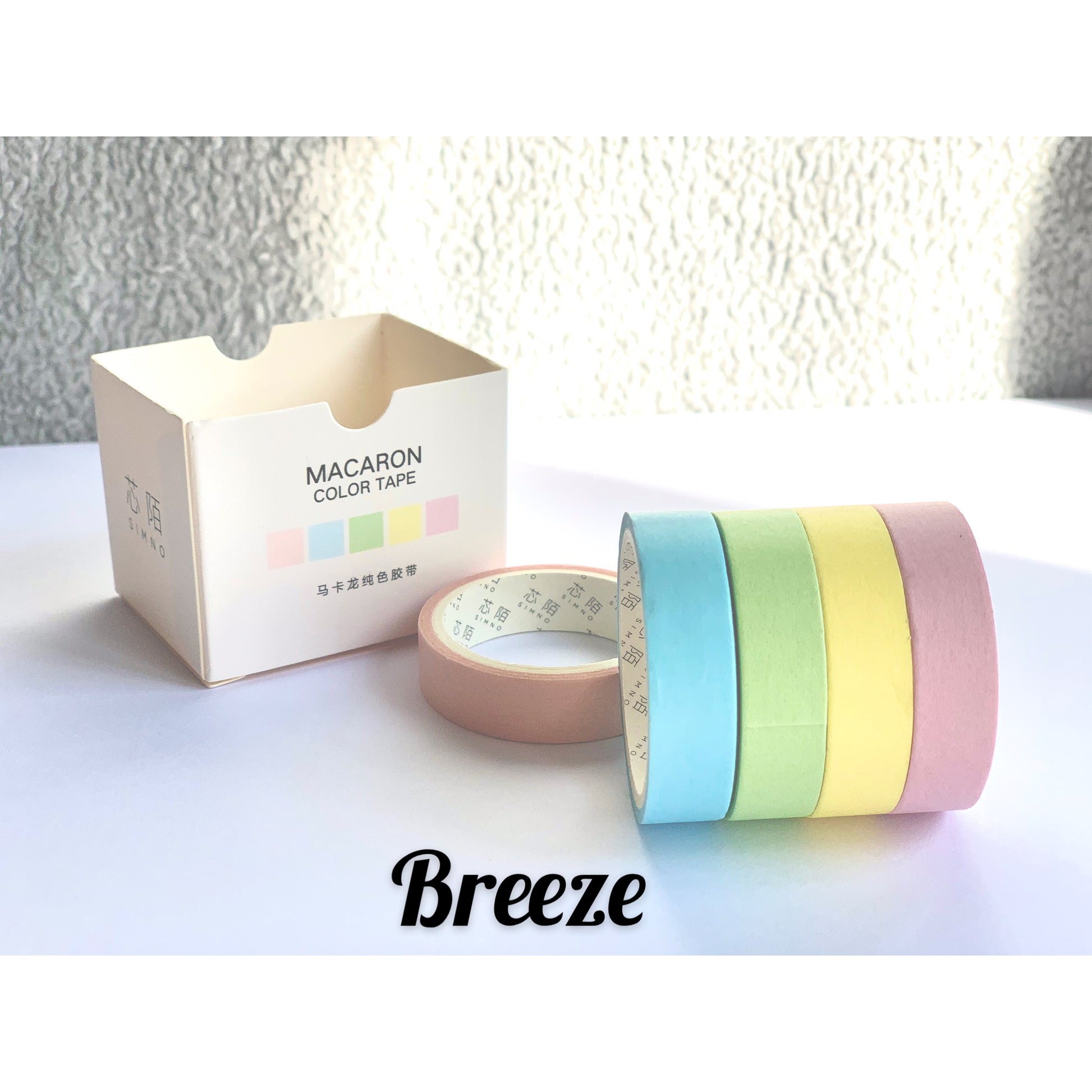 the breeze washi tape 5 pack from coral and ink