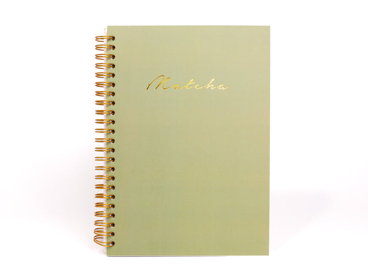 Tea A5 Softcover Spiral Bound Notebook