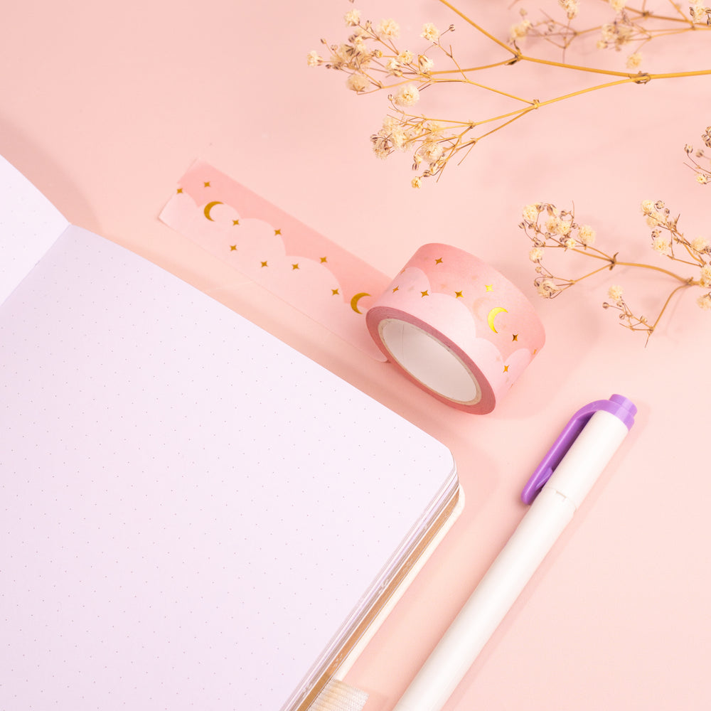 Pink Dreams Washi Tape coralanink
