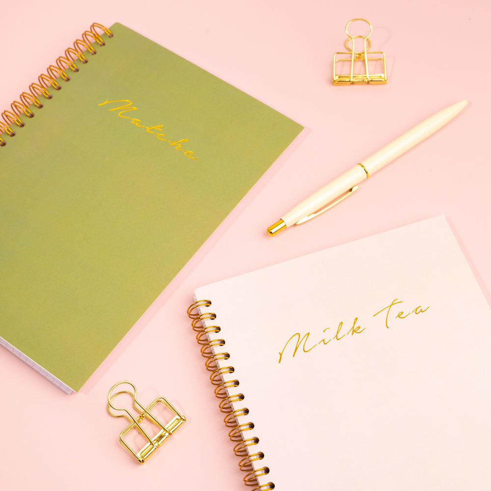 Tea A5 Softcover Spiral Bound Notebook