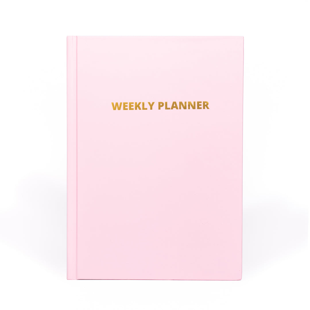 Weekly Undated Pink A5 Planner