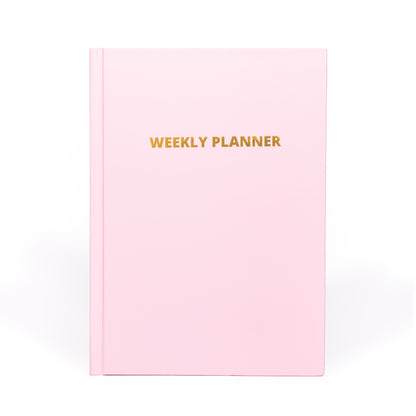 Weekly Undated Pink A5 Planner