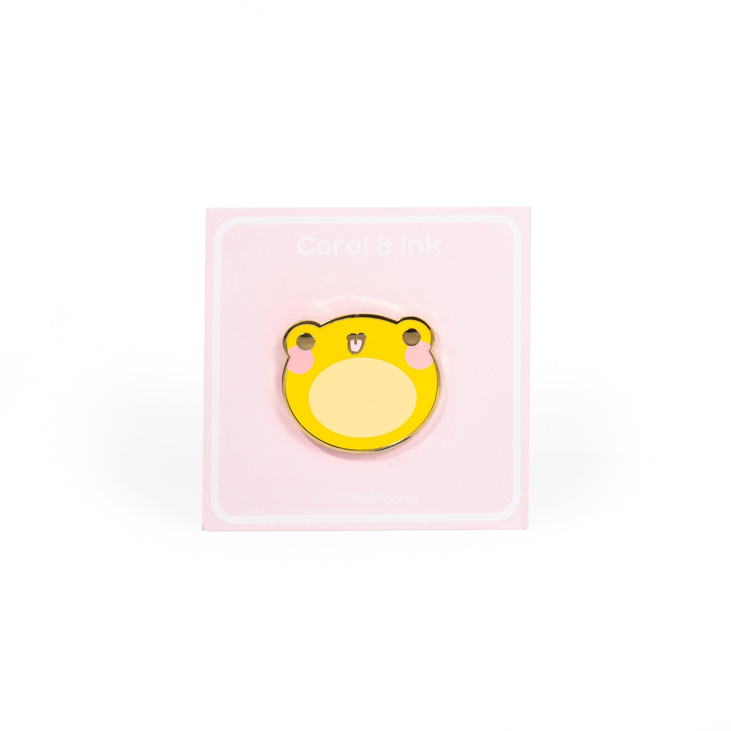 Multi-Coloured Frog Hard Enamel Pins