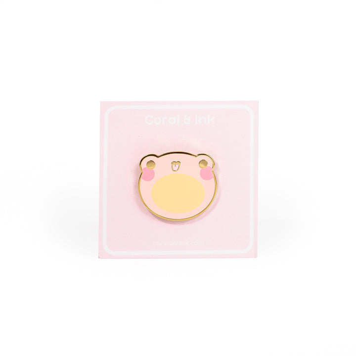 Multi-Coloured Frog Hard Enamel Pins