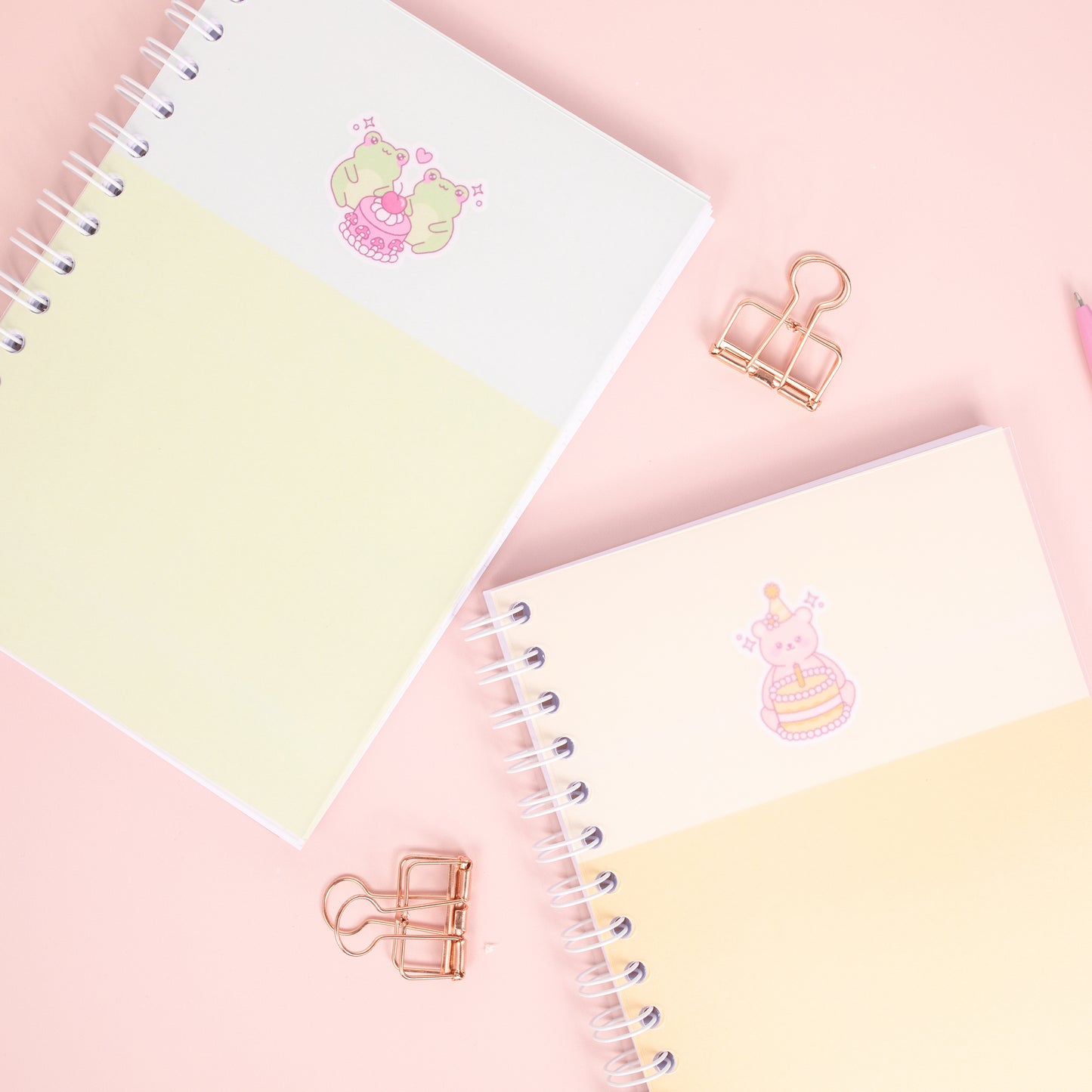 Kawaii Animal A5 Spiral Notebooks