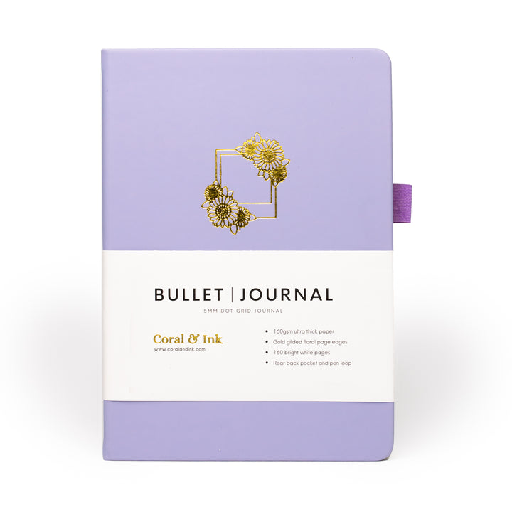 Sunflower A5 Dot Grid Journal
