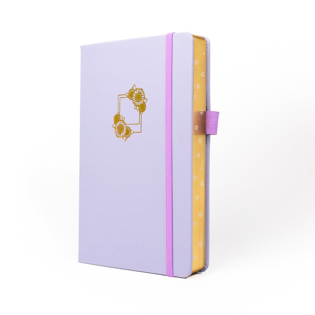 Sunflower A5 Dot Grid Journal