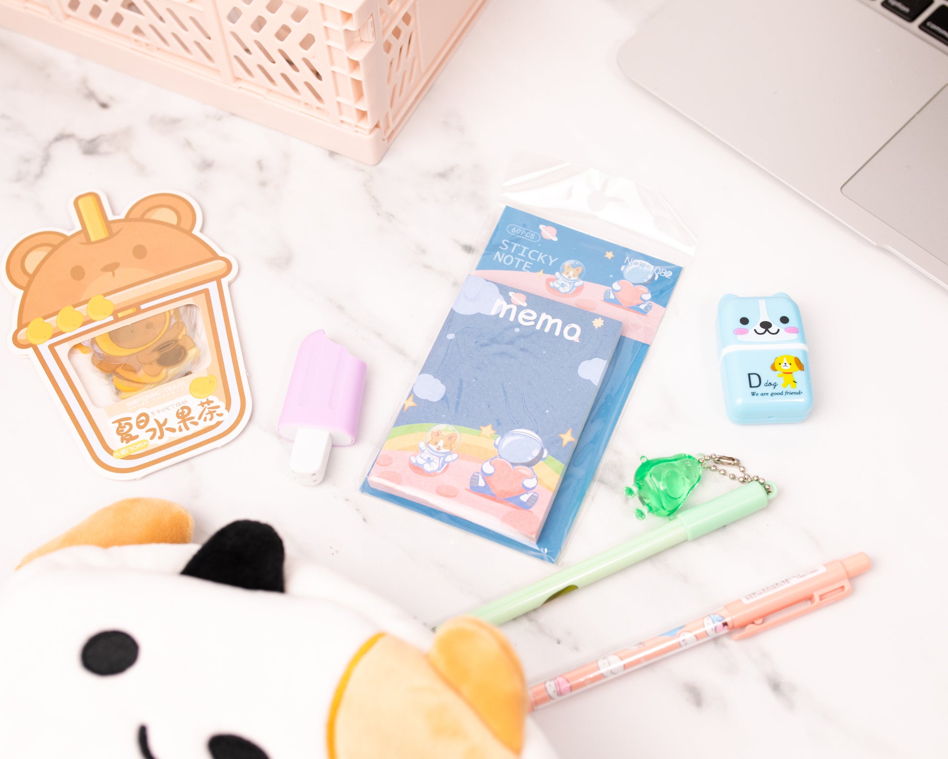 Kawaii Stationery Box Grab Bag Stickers Pencil Cases Mega School Supplies  Deco Journal Sets Surprise Mystery Stationery Bundle Set Gift 