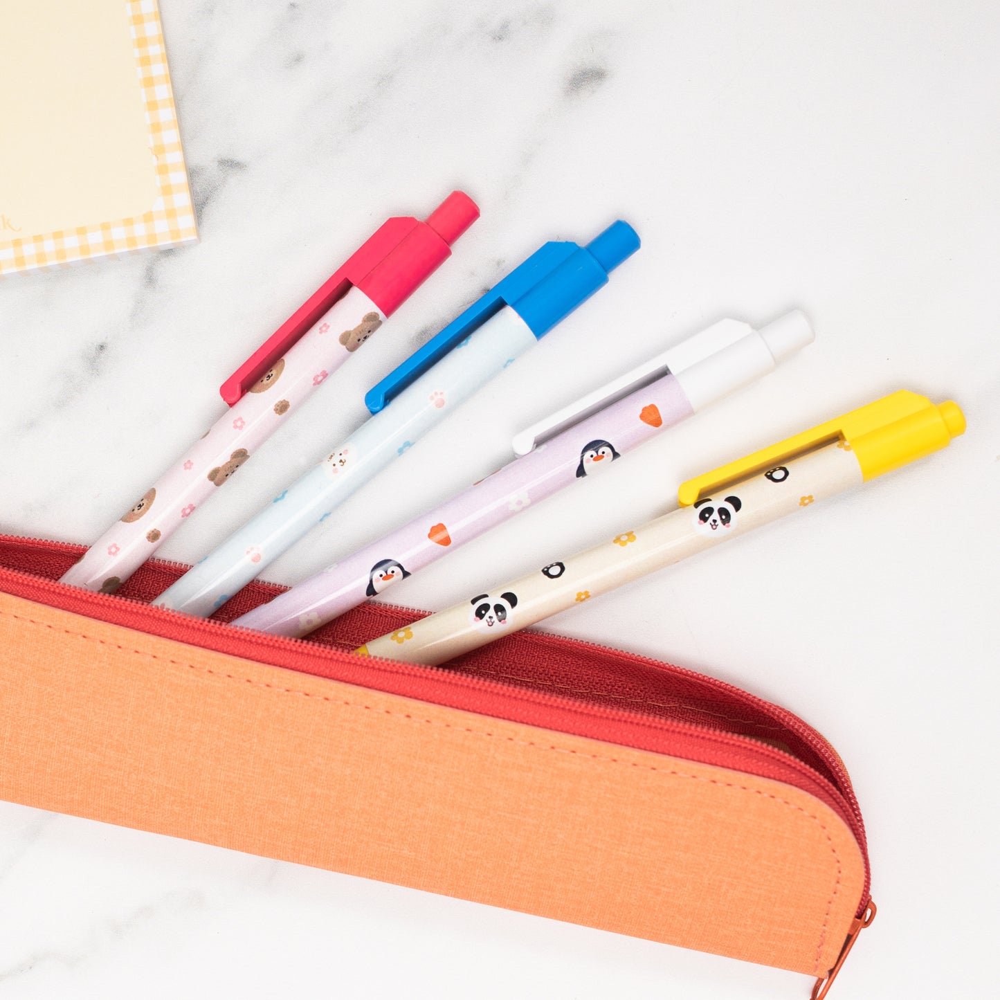 Kawaii Animal Ballpoint Pen Set