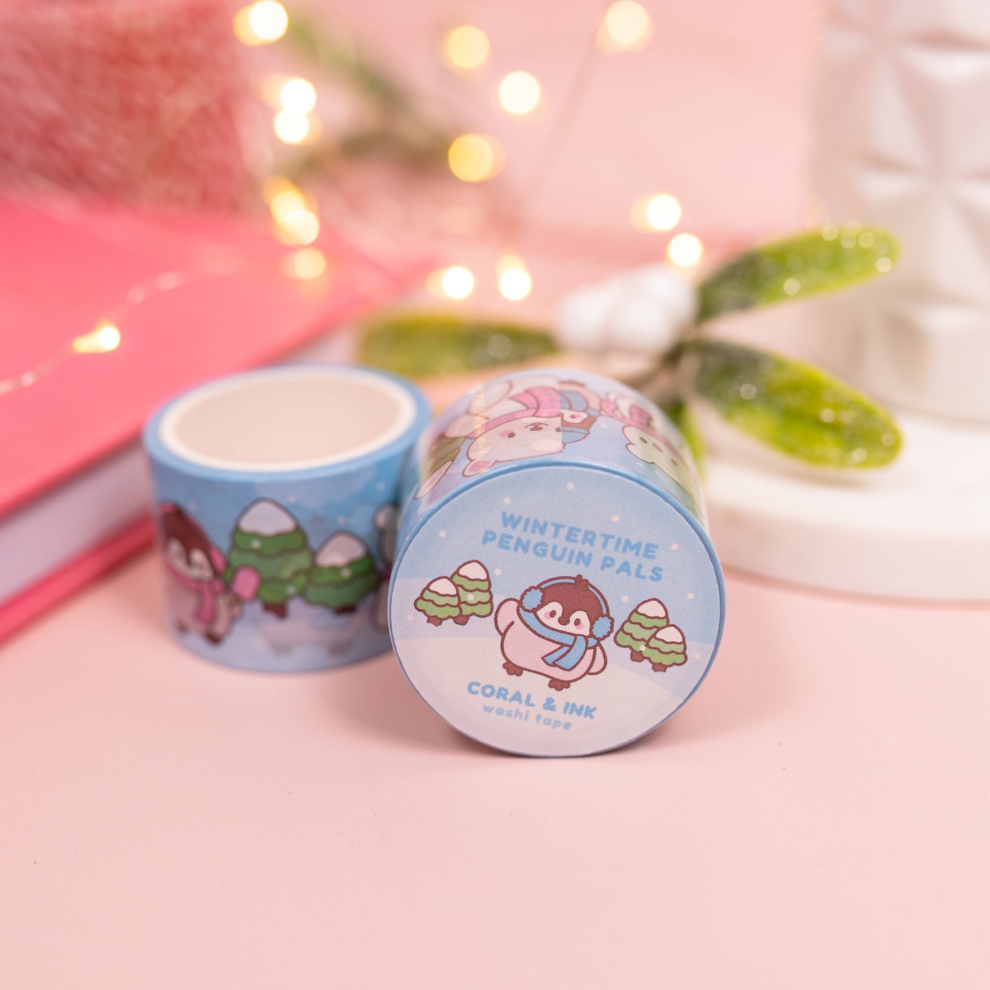 Wintertime Penguin Pals Washi Tape