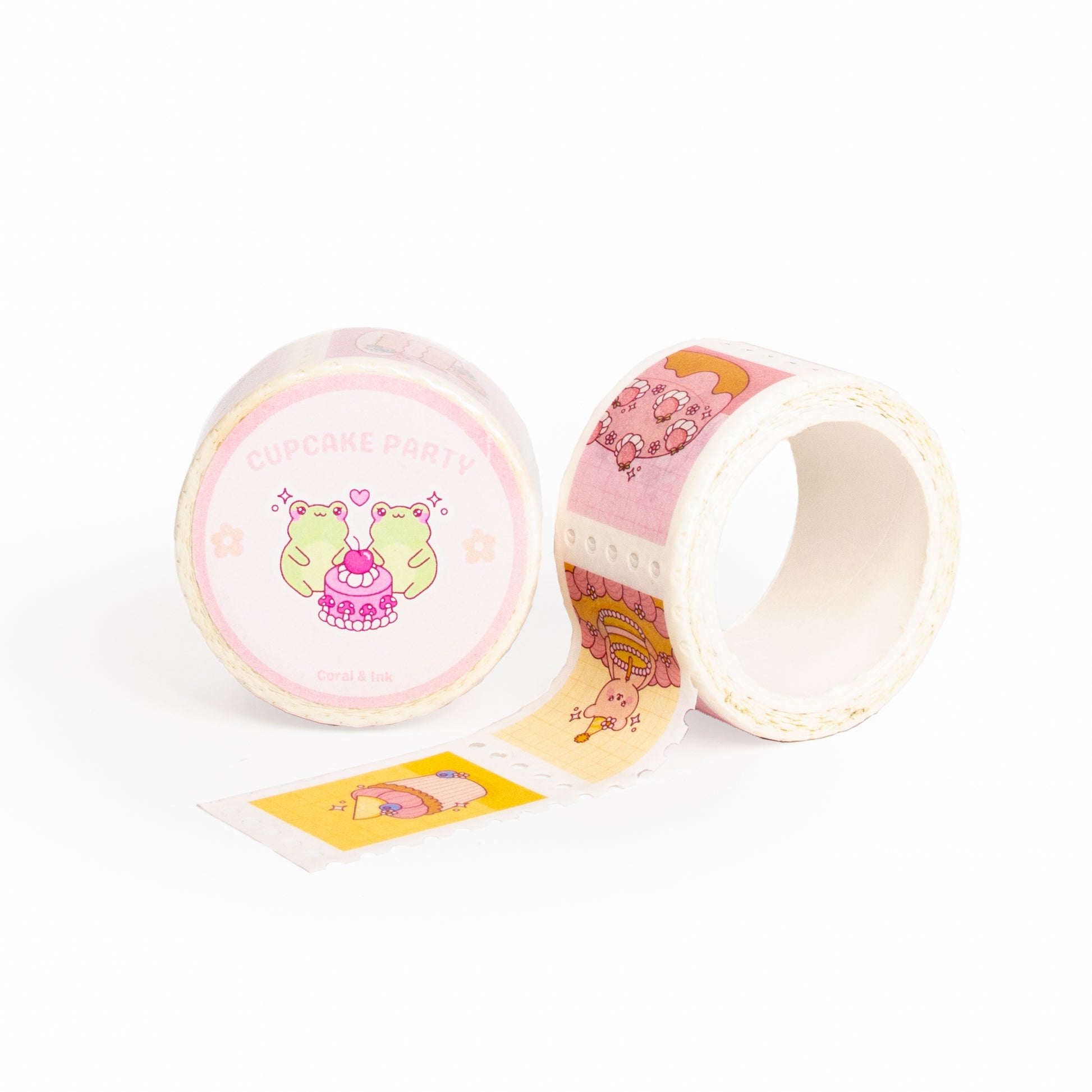 Cupcake Party Stamp Washi Tape
