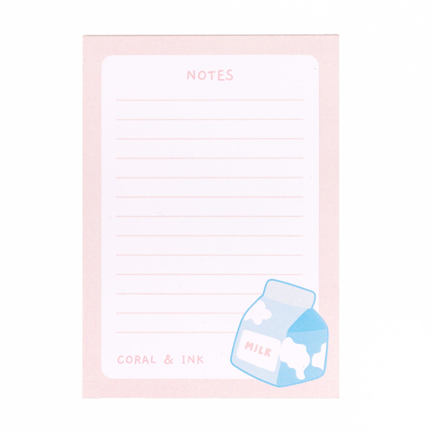 Pink Milky Memo Pad